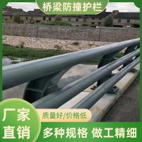 镀锌桥梁防撞护栏 景观河道防护栏杆 人行道交通围栏